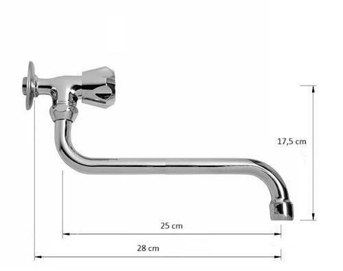 CLASSIC BATERIA KUCHENNA POJEDYNCZA ŚCIENNA S 28cm na Arena.pl