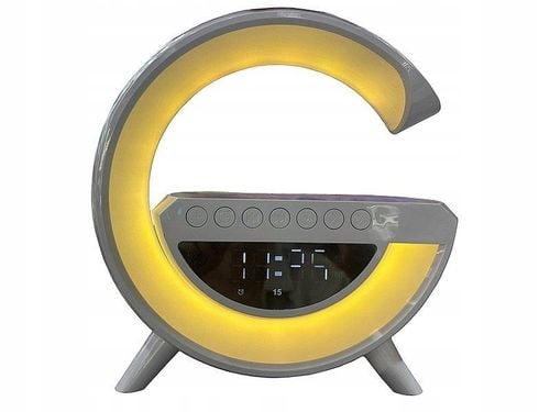 Głośnik Zegar Budzik Ładowarka Indukcyjna QI Bezprzewodowa 3w1 na Arena.pl