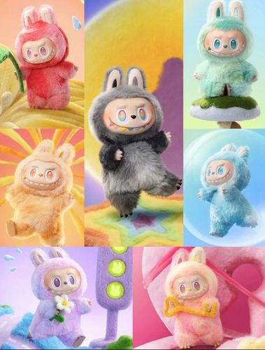 LABUBU MACARON MONSTER 18cm BRELOK ZAWIESZKA KOLEKCJONERSKA MASKOTKA LALKA na Arena.pl