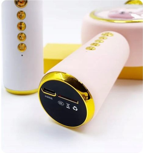 Mikrofon bezprzewodowy KARAOKE głośnik BLUETOOTH SŁODKI KRÓLIK dla na Arena.pl