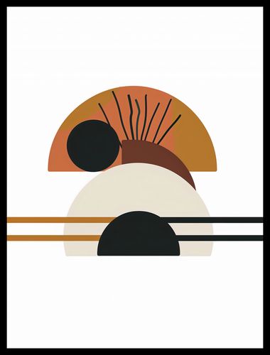 Plakat 75x100cm Słońce i Cień na Arena.pl