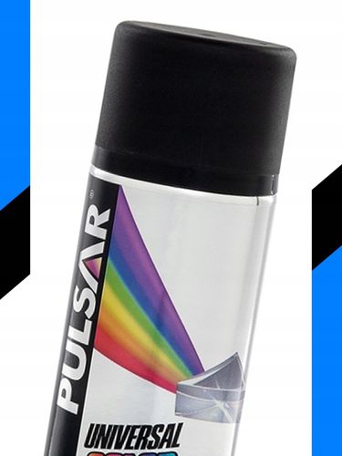 LAKIER CZARNY MAT PULSAR SPRAY RAL 9005 400 ml na Arena.pl