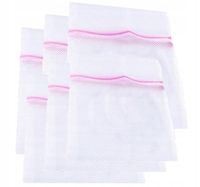 6x WOREK DO PRANIA SIATKA NA PRANIE WORECZEK ZESTAW NA BIELIZNĘ