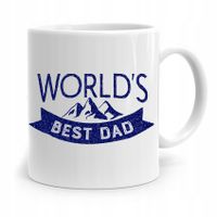 Kubek Na Dzień Ojca Dla Taty Worlds Best Dad Z Nadrukiem Ze Zdjęciem