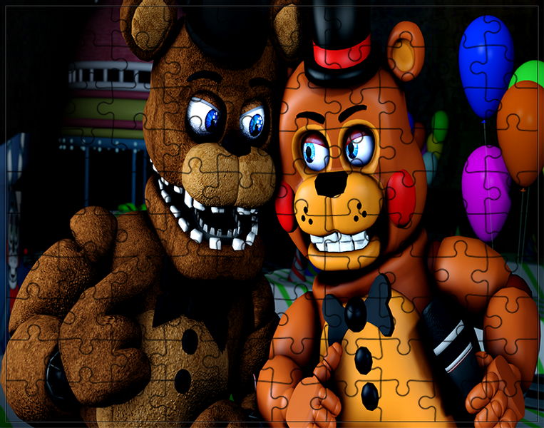 Puzzle FNAF Five Nights at Freddy's zdjęcie 1