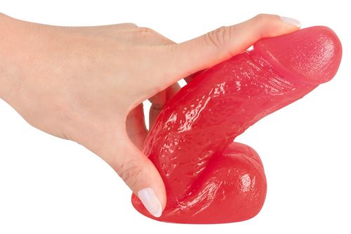 Dildo penis z jądrami Small Dong 15 cm na Arena.pl