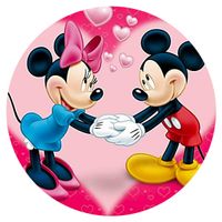 Opłatek na tort Urodziny Myszka Miki Mini Myszki Roczek