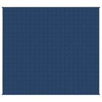 Koc obciążeniowy, niebieski, 220x235 cm, 11 kg, tkanina