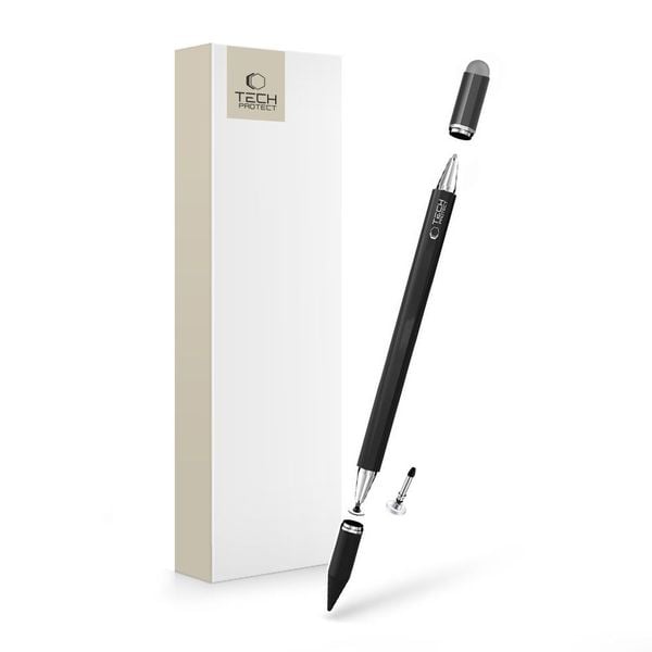 TECH-PROTECT USP200 3-TIP STYLUS PEN BLACK zdjęcie 1