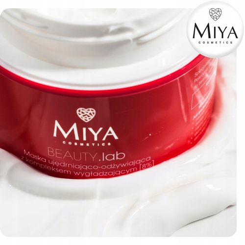Maska Ujędrniająco-odżywiająca z Kompleksem Wygładzającym 50 g ml Miya na Arena.pl