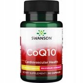 SWANSON KOENZYM Q10 aż 200 mg 30 kap CoQ10 SERCE