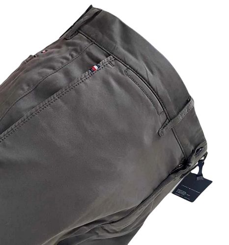 Męskie spodnie Tommy Hilfiger Denton Chino MW0MW08644 szare - W34/L30 na Arena.pl