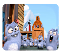 Podkładka pod myszkę Grizzy i Lemingi