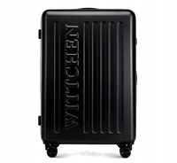 Duża walizka WITTCHEN 56-3A-503-10 czarna, tłoczone logo