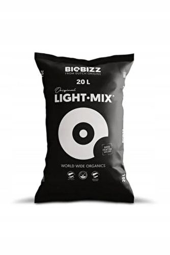 BIOBIZZ LIGHT-MIX 20L, Organiczna ziemia kwiatowa z perlitem, pH 6.2 na Arena.pl
