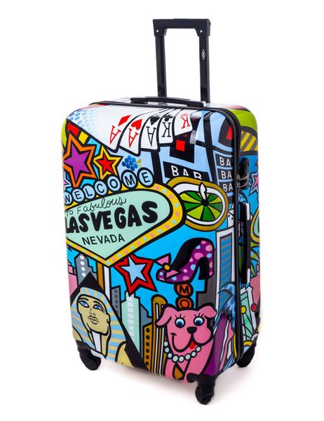 Duża walizka KEMER RGL PRINT L Picasso zdjęcie 1