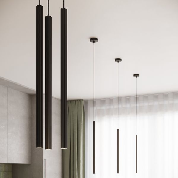 Lampa wisząca ARCHE 1 czarna zdjęcie 13
