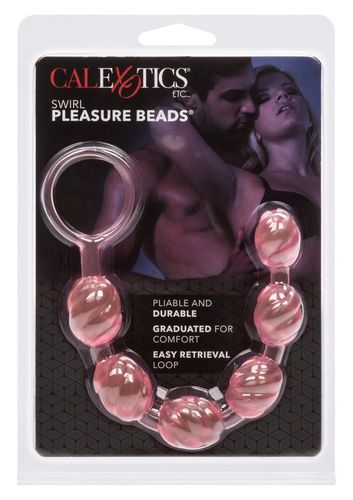 plug/kulki-swirl pleasure beads pink na Arena.pl