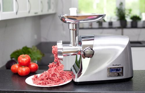 Maszynka do mięsa BERLINGER 2200W metalowa obudowa z regulacją obrotów na Arena.pl