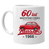 60 Lat Wszystkie części oryginalne Klasyk od 1966 - kubek na prezent