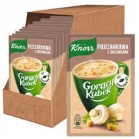 Knorr Gorący Kubek Pieczarkowa grzanki 15 g 40 szt