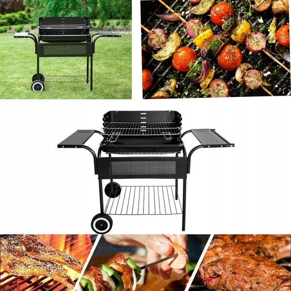 Grill węglowy Modern Home 53 x 34 cm zdjęcie 7