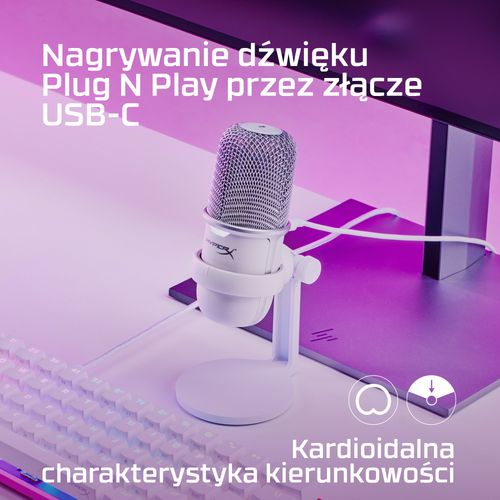 Mikrofon HyperX SoloCast White na Arena.pl