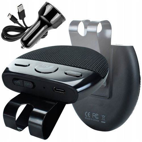 ZESTAW GŁOŚNOMÓWIĄCY DO SAMOCHODU BT 5.0 AUTOSTART + ŁADOWARKA + KABEL C na Arena.pl