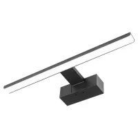 Kinkiet LED 8W 4000K IP44 czarny 40cm do wejścia i na schody