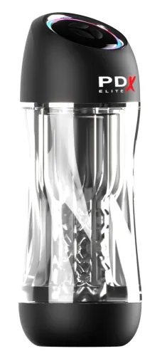 pdx elite viewtube pro - automatyczna maszyna intymna, przezroczysta, 23 cm na Arena.pl