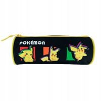 Piórnik Szkolny Pokemon Pikachu Tuba Czarny Saszetka Na Przybory 23x8 cm