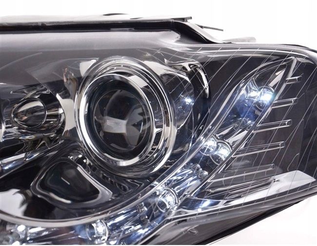 Lampy Reflektory VW PASSAT B6 05-10 DAYLIGHT LED zdjęcie 3