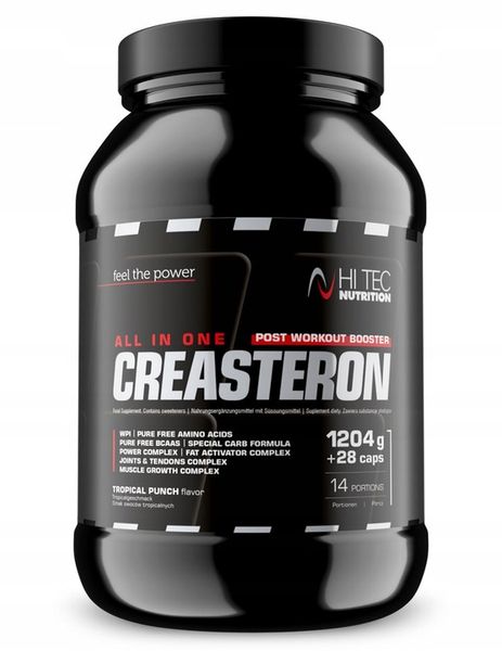 HI TEC CREASTERON 1204g+28 k BCAA BIAŁKO WITAMINY zdjęcie 1