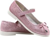 Baleriny dziewczęce American Club XD119/24 - różowe 33