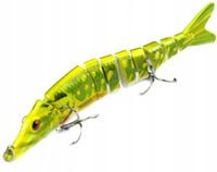 2 x WOBLER JAXON ATRACT ŁAMANY SZCZUPAK 12,5cm 19g D