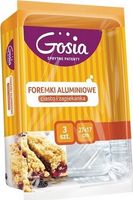 FOREMKI ALUMINIOWE CIASTO I ZAPIEKANKA 3SZT 27X17CM GOSIA