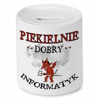 Skarbonka Dla Informatyka Na Imieniny Prezent Z Nadrukiem Ze Zdjęciem