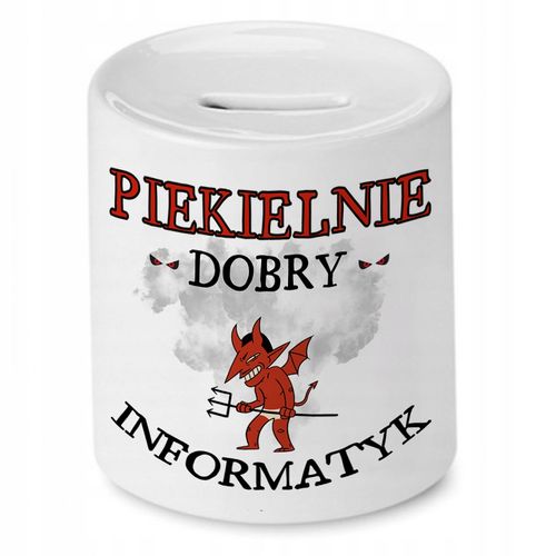 Skarbonka Dla Informatyka Na Imieniny Prezent Z Nadrukiem Ze Zdjęciem na Arena.pl