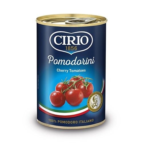 CIRIO Włoskie pomidorki koktajlowe Pomodorini 400 g zdjęcie 1