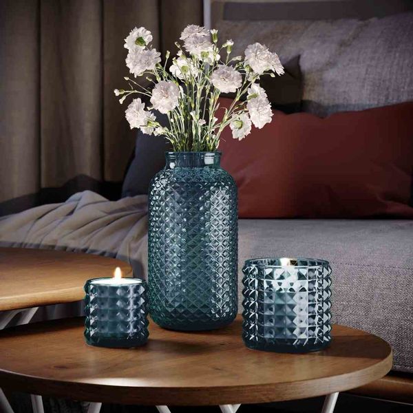 CANDLEHOLDER/AH/MALAGA/NAVY/7X6,5 zdjęcie 3