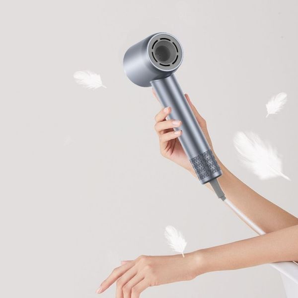 Mocna Suszarka do Włosów Karingbee HS01 Jonizacja 1500W szary zdjęcie 4