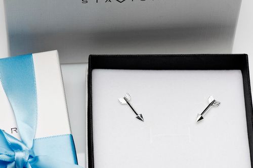 Srebrne kolczyki Staviori na Arena.pl