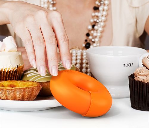 Stymulator ZINI - Donut Orange na Arena.pl