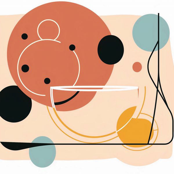 Plakat 70x70cm Harmonia Ciepła zdjęcie 1