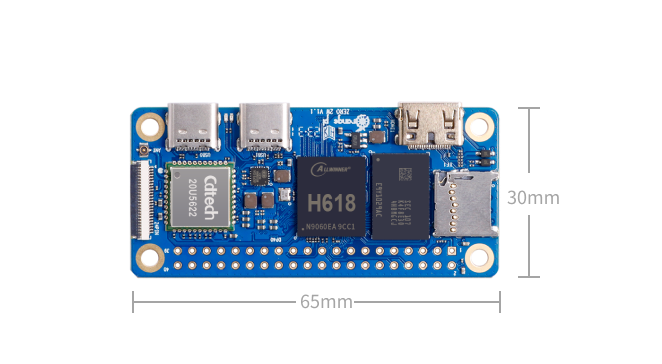 Orange Pi Zero 2W 1GB DDR3 SDRAM zdjęcie 7