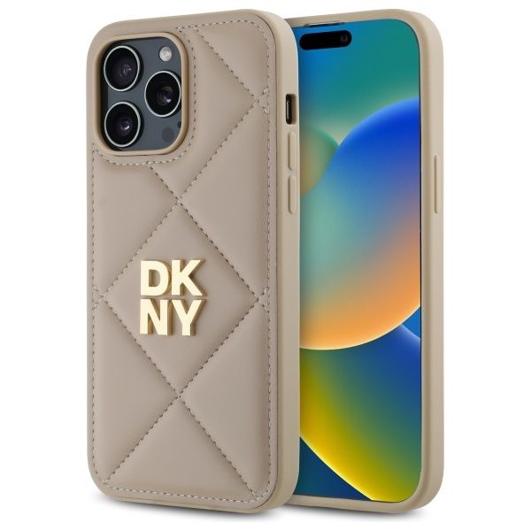 Etui DKNY do iPhone 14 Pro Max, Beżowy zdjęcie 1