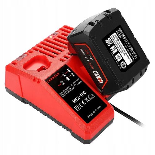 Ładowarka do Milwaukee M18 M12 12V - 18V akumulator M18B5 M18B4 M18BX na Arena.pl