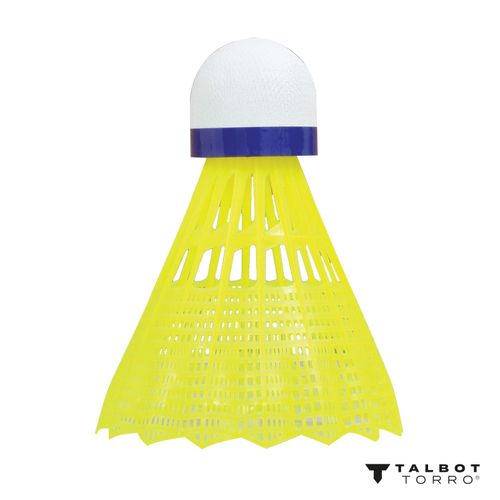 lotki do badmintona talbot torro tech 350 medium 3 szt - żółte na Arena.pl