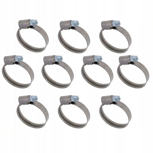 10x Opaska ślimakowa 10-16mm, cybant, obejma W2, nierdzewna - półinox na Arena.pl