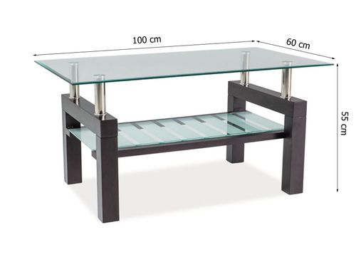 Ława Calinas 100 cm wenge na Arena.pl